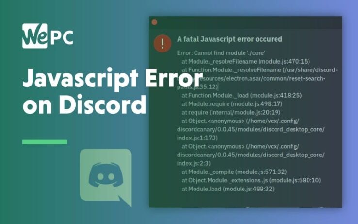 Discord Javascript Error (Fixed)