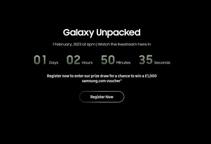 Samsung Unpacked 2023 time : Galaxy Unpacked event start time