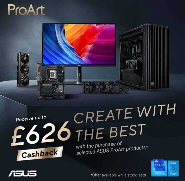ASUS ProArt cashback campaign: the last chance to pick up savings!