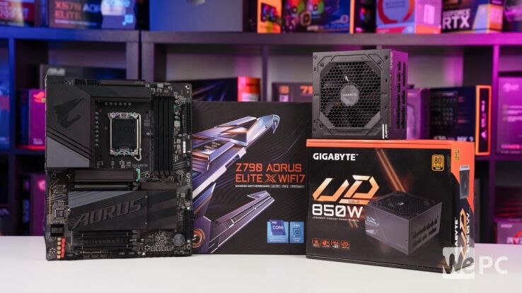 A look at the Gigabyte Z790 motherboard range & PSU options to pair them with