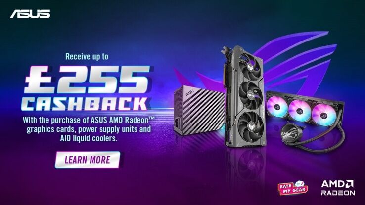 Last chance to redeem up to £255 on these ASUS GPUs, PSUs, and AIO cooling systems