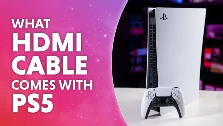 What HDMI cable comes with PS5?