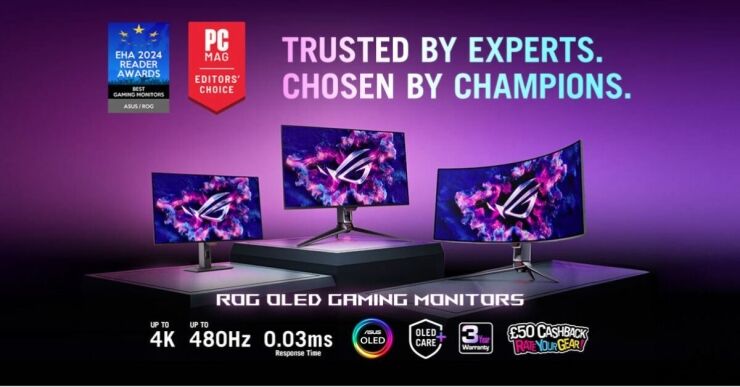 Your last chance to save on ASUS OLED monitors & GPUs with Rate Your Gear