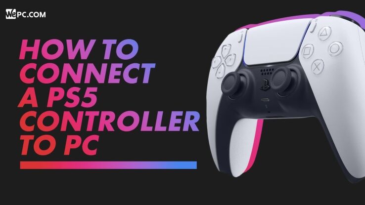 How to connect PS5 controller to PC