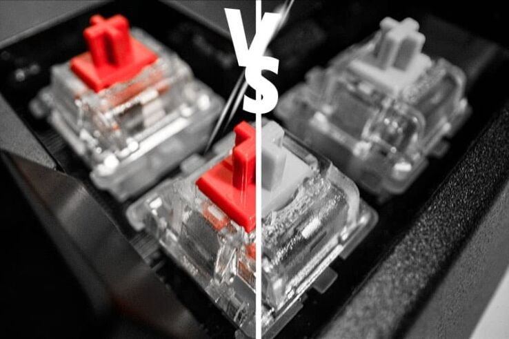 Cherry MX Silver switches VS Cherry MX Red: Which is better for gaming?