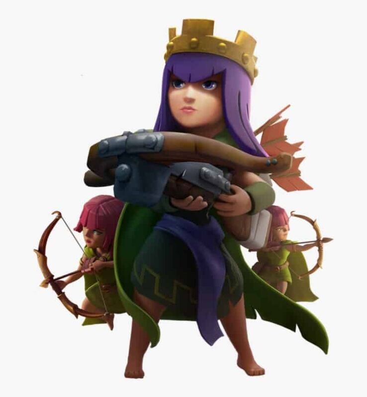 The best Archer Queen deck in Clash Royale