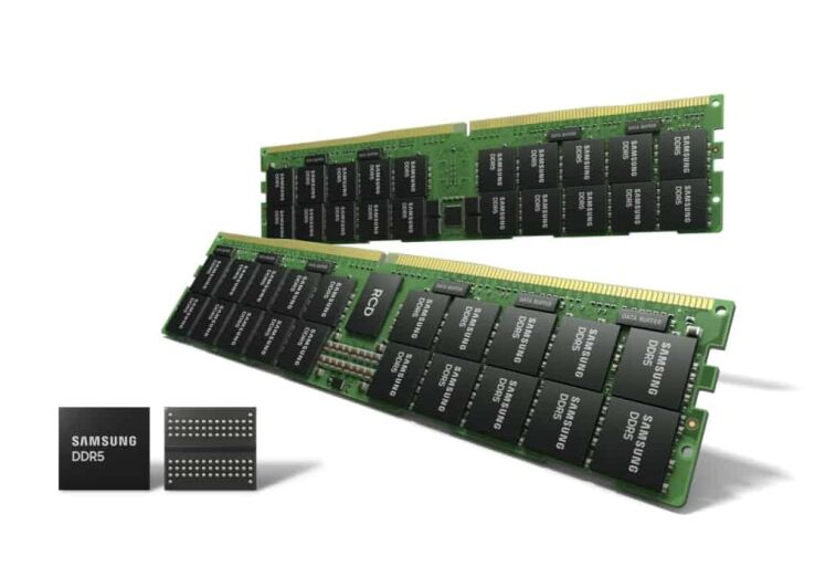 Samsung begins DDR5 memory production on a mass scale: 14nm EUV Node, 768GB capacity, 7200Mbps speeds