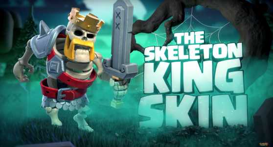 The best Skeleton King deck in Clash Royale