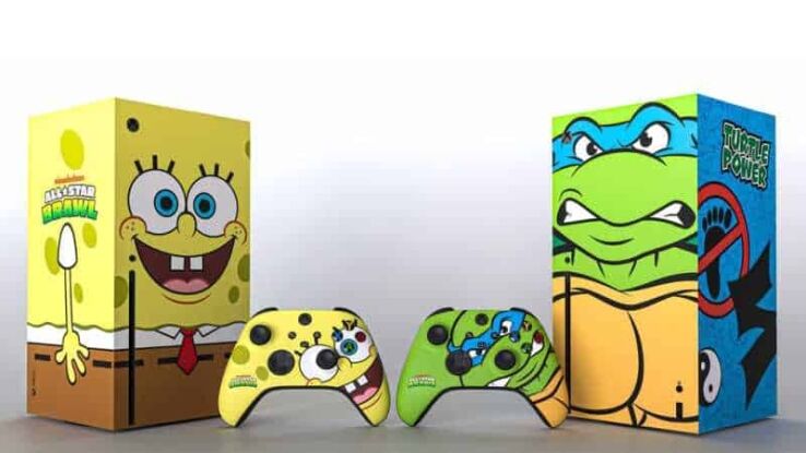 Microsoft reveals new TMNT and Spongebob edition Series X consoles