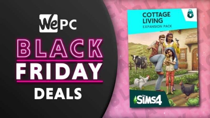 Save 57% on The Sims 4 Cottage Living early Black Friday 2021 deals