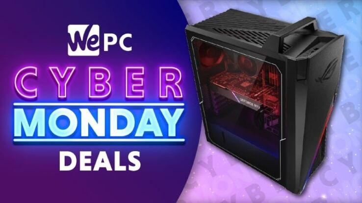 Save $300 on the i7 RTX 3070 ROG Gaming PC Cyber Monday gaming PC Deals