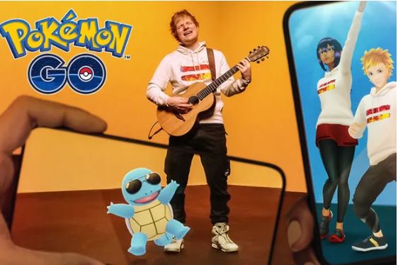 Pokemon Go collaborates with Ed Sheeran