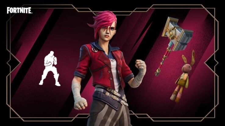 League of Legends’ Vi joins her sister Jinx as new Fortnite skin
