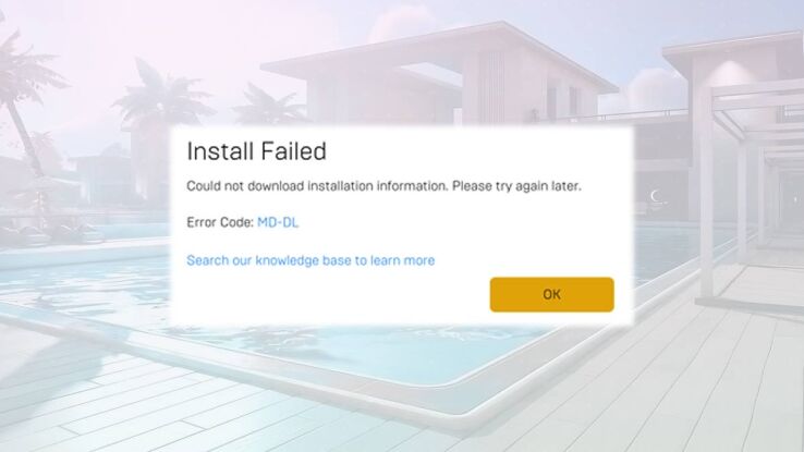 Fortnite Error code MD-DL – What does it mean and how to fix it