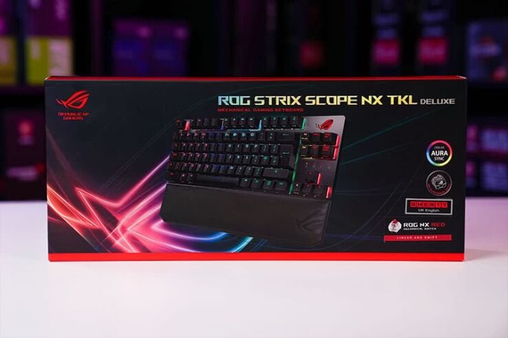 ASUS ROG Strix Scope NX TKL Deluxe mechanical gaming keyboard review