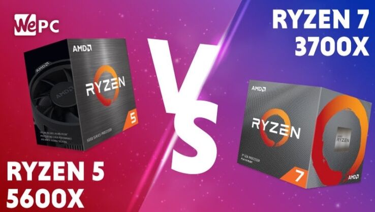 AMD Ryzen 5 5600X vs Ryzen 7 3700X