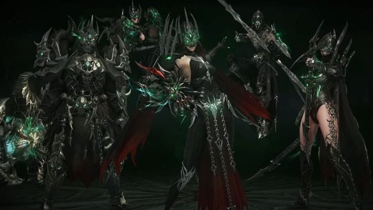 Players can now get the Lost Ark Dark Omen skin set in the store