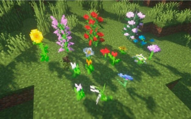 All Minecraft flowers and how to get them