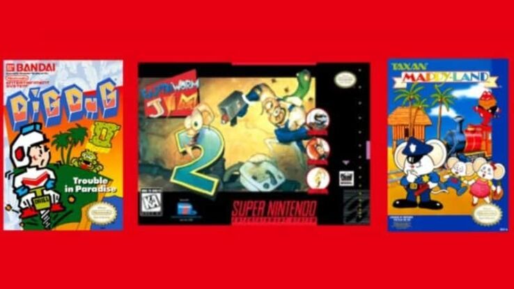 Earthworm Jim 2 and Dig Dug II join Nintendo Switch Online
