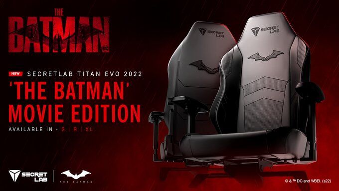 The Batman Secretlab gaming chair announced: Prices, details, pre-orders