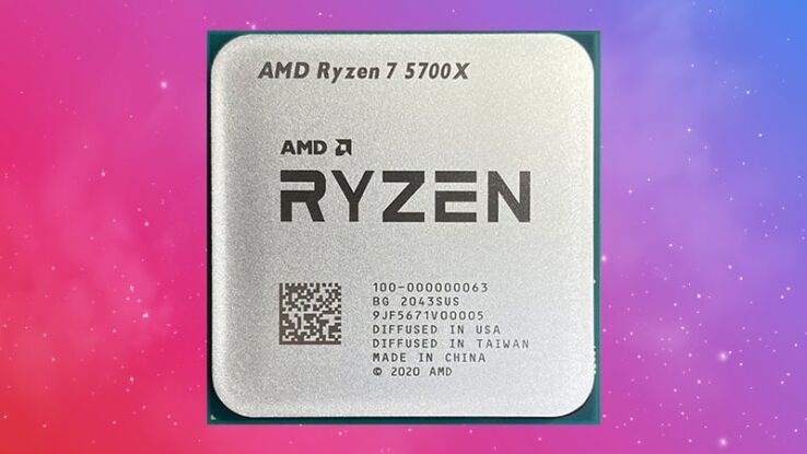 What CPU is equivalent to 5700X?