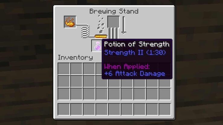 How to make a Minecraft Strength Potion