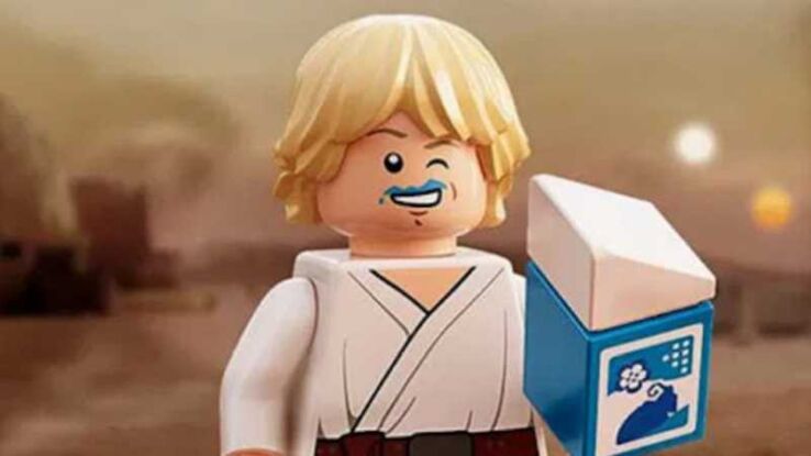 How to get Luke Skywalker with Blue Milk LEGO Minifigure