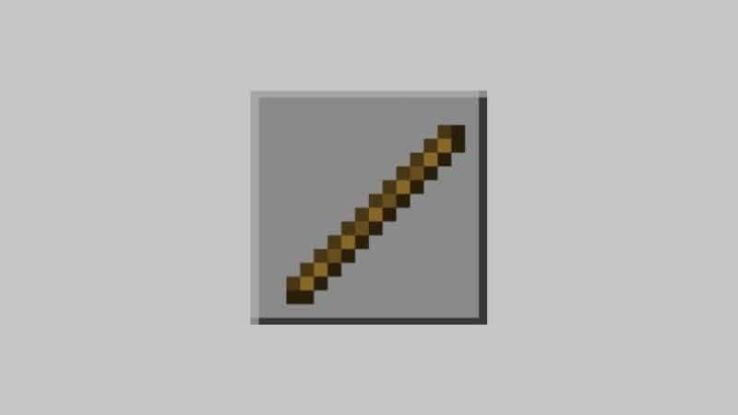 How to make and use Sticks in Minecraft