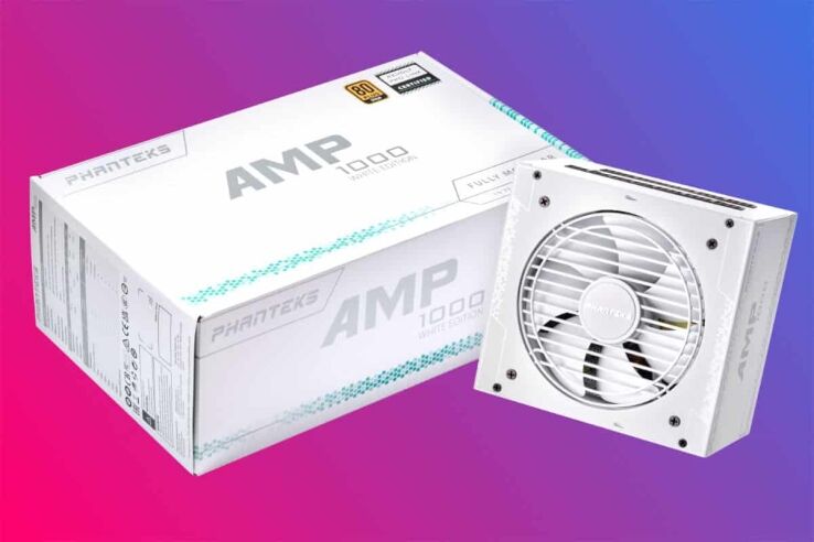 Phanteks announces all-white AMP 1000W power supply