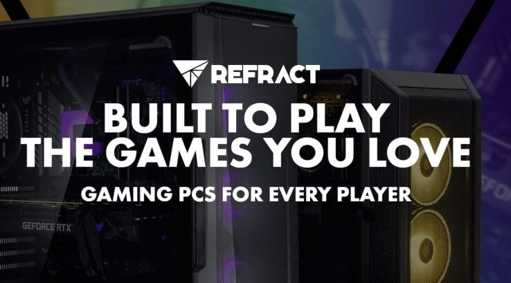Overclockers UK announce ‘Refract’ line of prebuilt gaming PCs
