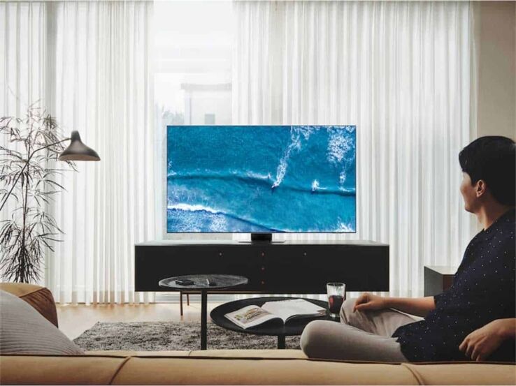 Save $100 on a Samsung Neo QLED 4K Smart TV Fathers Day deal