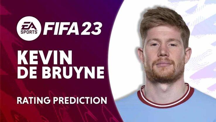 FIFA 23: Kevin De Bruyne predicted ratings