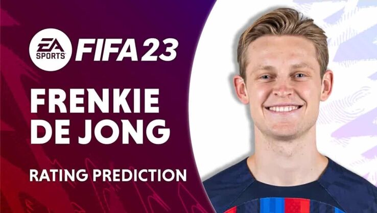 FIFA 23: Frenkie De Jong predicted ratings