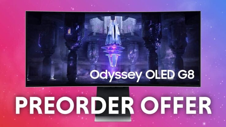 Samsung Odyssey G8 OLED pre order
