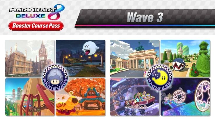 Mario Kart Wave 3 release time *OUT NOW* & how to download DLC