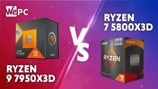 AMD Ryzen 9 7950X3D VS Ryzen 7 5800X3D