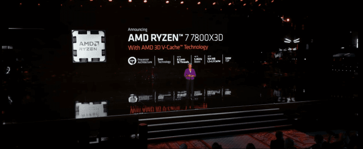 Ryzen 7000 3D V-cache CPUs announced at CES 2023