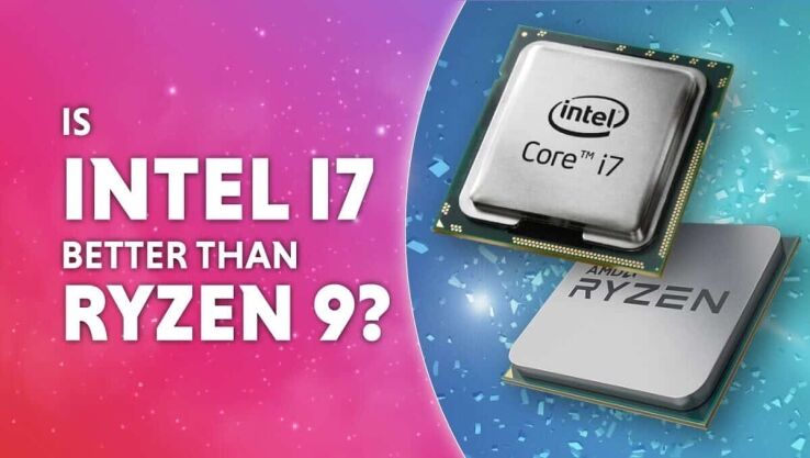 Is Intel i7 better than Ryzen 9?