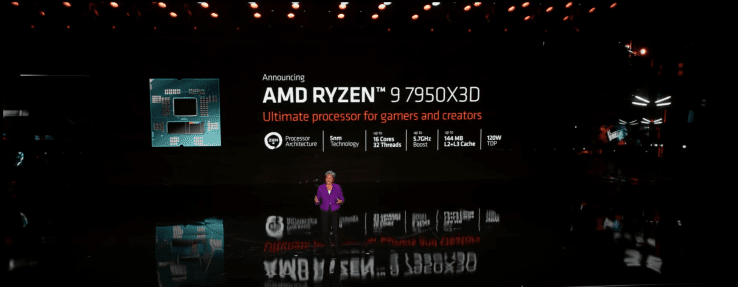 AMD Ryzen 9 7950X3D release date confirmed