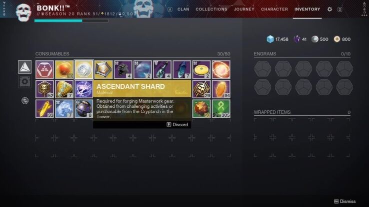 How To Get Ascendant Shards In Destiny 2