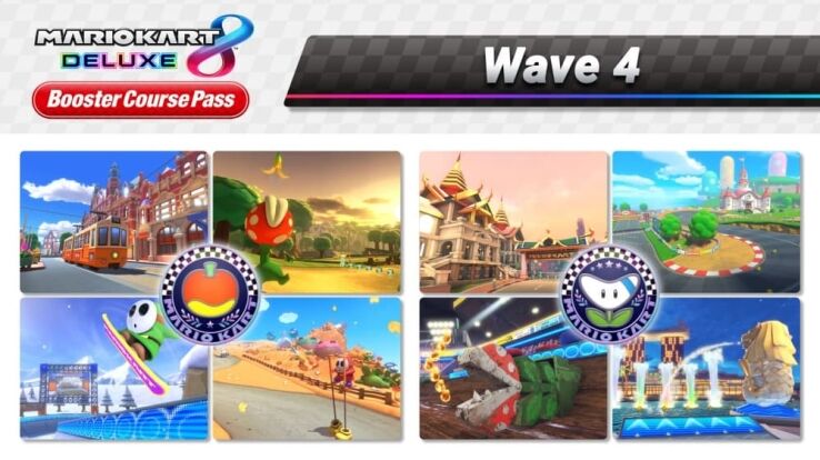 Mario Kart 8 Deluxe DLC Wave 4 – Full Course List