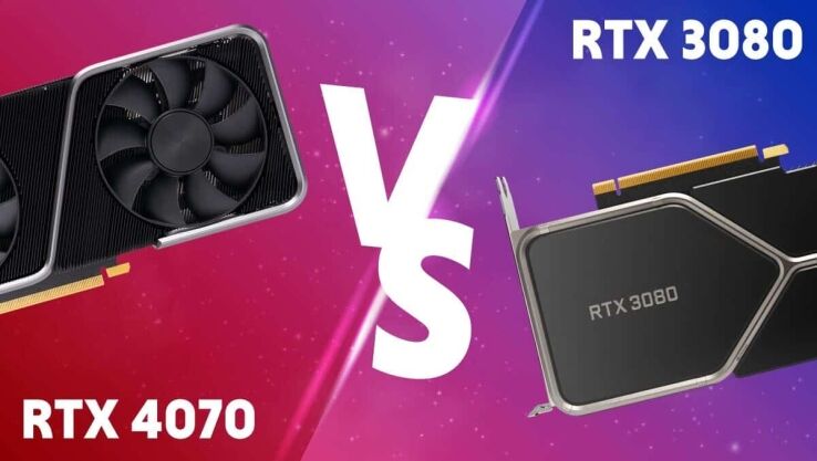 RTX 4070 vs RTX 3080
