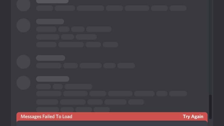 How to fix Discord messages failed to load error