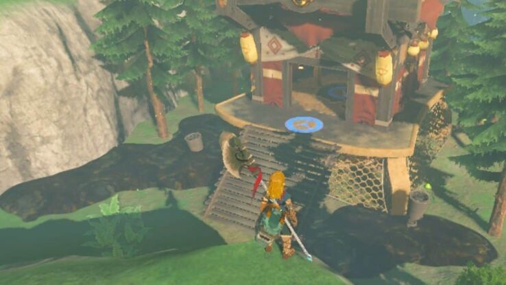 How to unlock the Upland Zorana Skyview Tower in Zelda Tears of the Kingdom