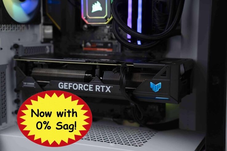 At least the RTX 4060 Ti won’t sag in your PC case