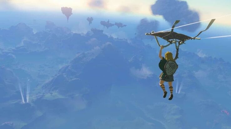 How to fly (glide) in Zelda Tears of the Kingdom