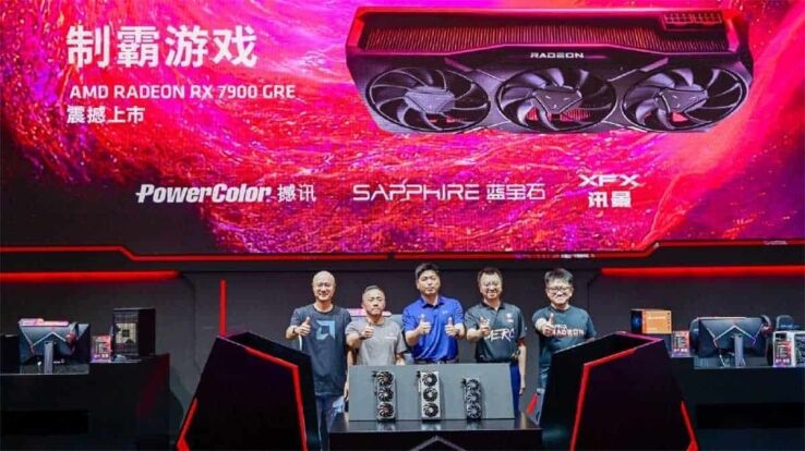 AMD launches RX 7900 GRE but only in China
