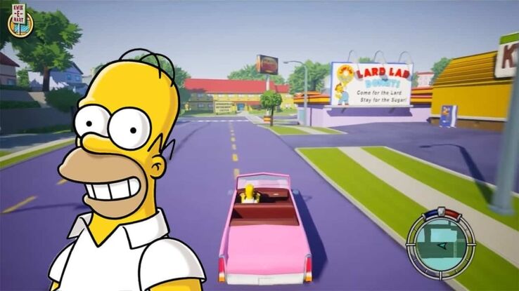 Man remakes the entirety of The Simpsons: Hit and Run