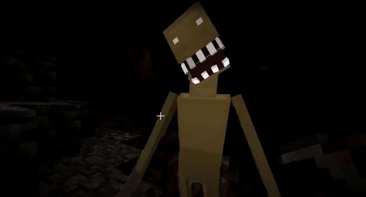 Possibly the most terrifying Minecraft mod ever made