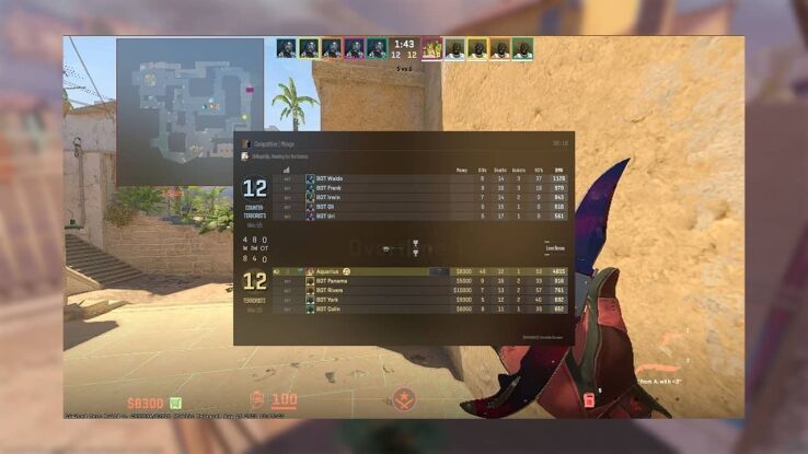Competitive mode in CS2 may be getting shorter – but now there’s overtime